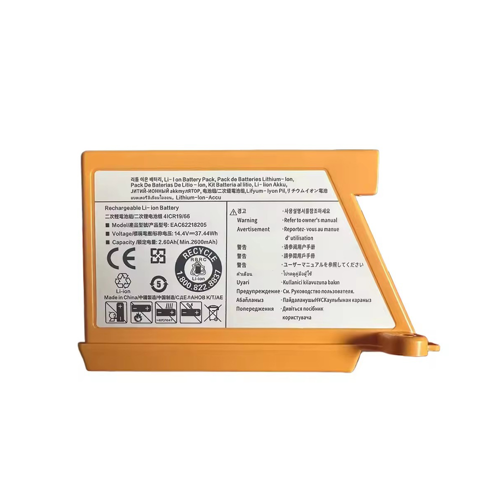 4S Lipo Battery 14.8V 6000Mah - Batterie de remplacement 5000mAh pour aspirateur