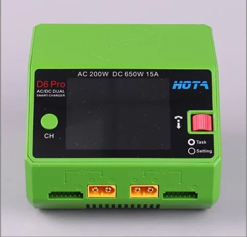Chargeur intelligent à double  - Hota D6 Pro Dual Lipo Charger avis et prix